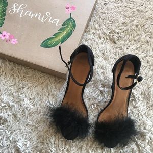 Asos feather heels